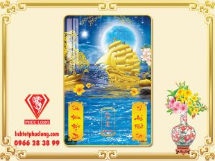 Lịch gỗ Thuận Buồm Xuôi Gió